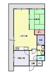 SUNミネマツの物件間取画像